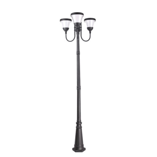 Đèn cột sân vườn năng lượng mặt trời SLGL4006-three heads