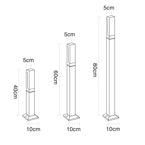 Đèn nấm sân vườn SLNSV7 - Hình ảnh 2