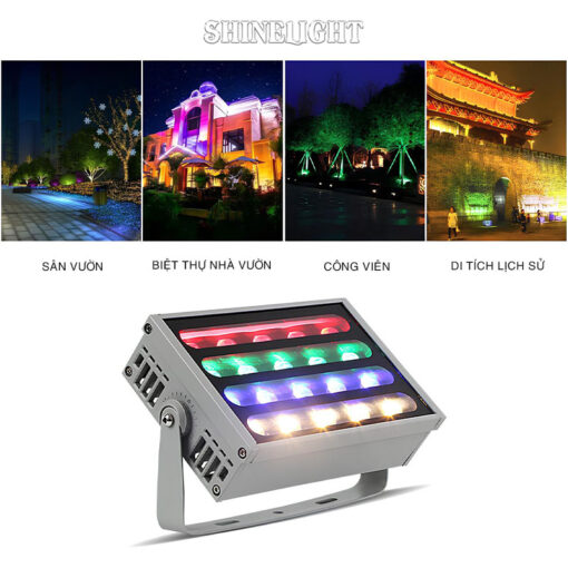 Đèn LED chiếu cây đèn cầu vồng SLPL2 - Hình ảnh 8