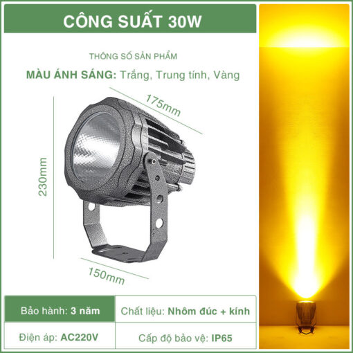 Đèn chiếu điểm cao cấp SLRCD01 - Hình ảnh 5