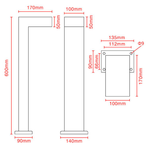 Đèn nấm sân vườn hiện đại SLSVQ26 - Hình ảnh 3