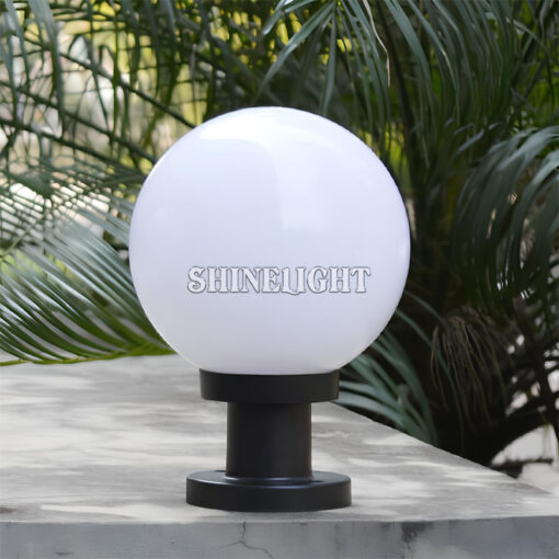 Đèn trụ cổng tròn TC PMMA - Hình ảnh 7