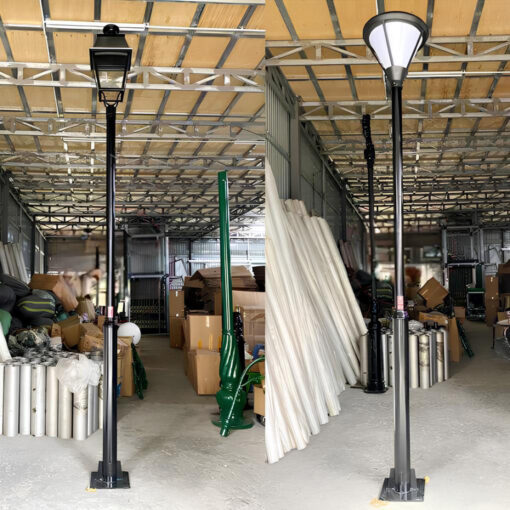 Cột đèn sân vườn giật cấp - Hình ảnh 2
