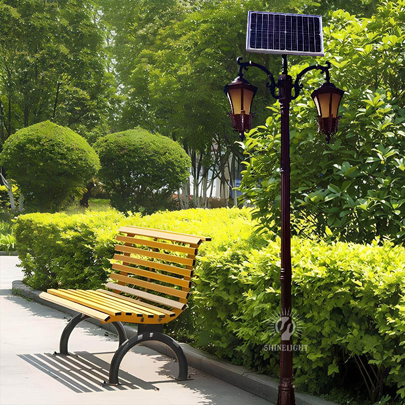 Cột đèn sân vườn SL-ROL02MT năng lượng mặt trời - Hình ảnh 4