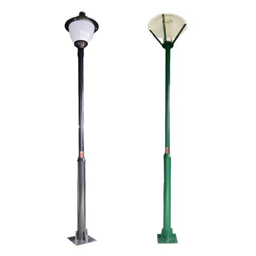 Cột đèn sân vườn giật cấp