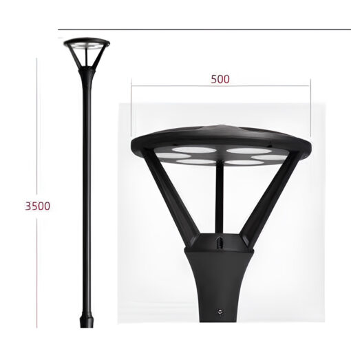 Cột đèn sân vườn hiện đại SLDSVHL46 - Hình ảnh 5