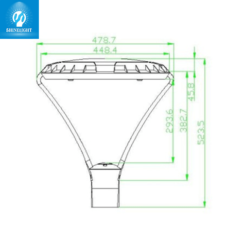 Cột đèn sân vườn hiện đại SLDSVHL 47 - Hình ảnh 6