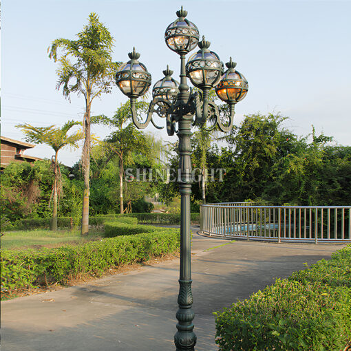 Cột đèn sân vườn SL-ROL27 - Hình ảnh 6