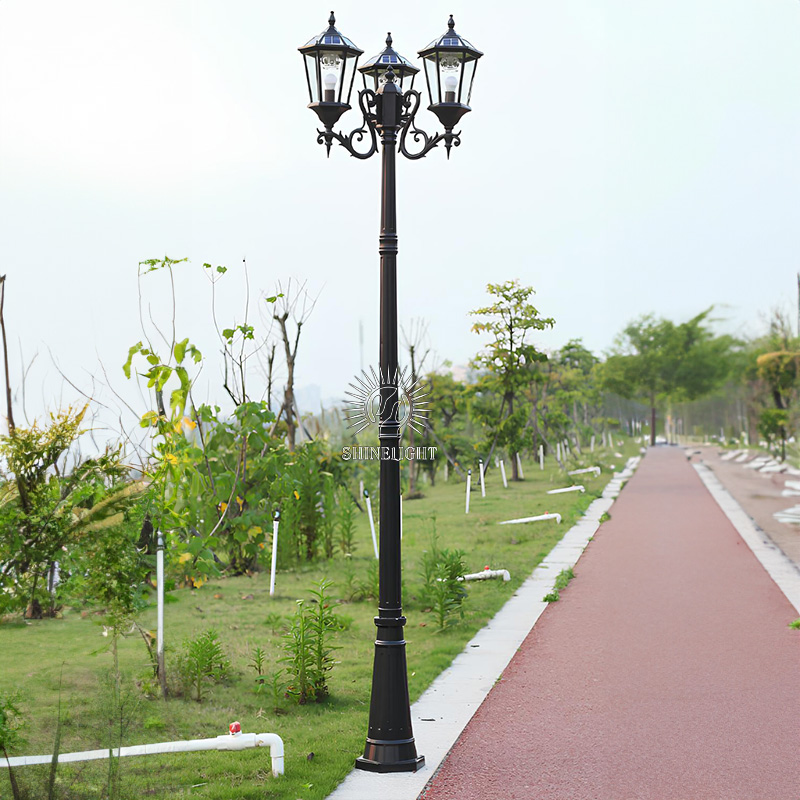 Cột đèn sân vườn năng lượng mặt trời SL-Temple MTR3 - Hình ảnh 3