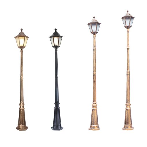 Cột đèn sân vườn tân cổ một bóng SLDC -1 - Hình ảnh 2