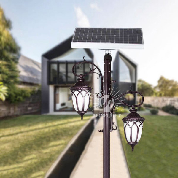 Cột đèn sân vườn SL-Temple 2P năng lượng mặt trời - Hình ảnh 7