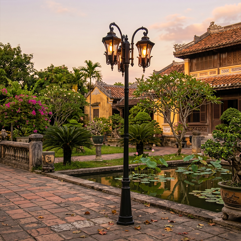 Cột đèn sân vườn SL-Temple113C - Hình ảnh 8