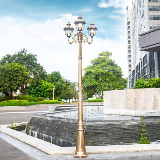 Cột đèn sân vườn tân cổ điển SL-Temple 114 - Hình ảnh 2