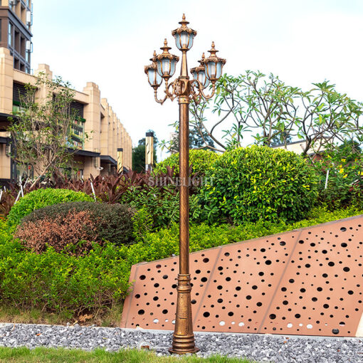 Cột đèn sân vườn tân cổ SL-Temple502 - Hình ảnh 4