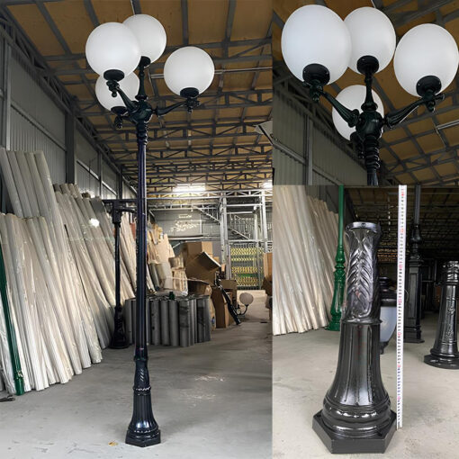 Cột đèn sân vườn DC16 - Hình ảnh 2