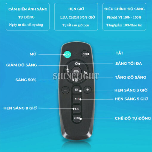 Đèn đường năng lượng mặt trời SL-MN400 - Hình ảnh 6