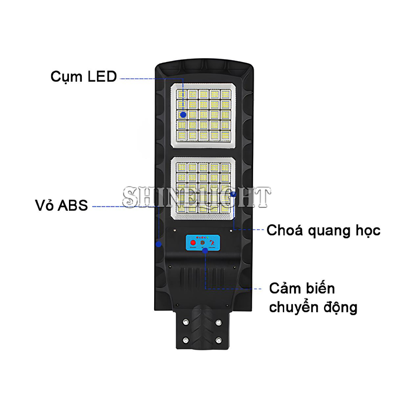 Đèn đường năng lượng mặt trời SL-YT200 - Hình ảnh 2
