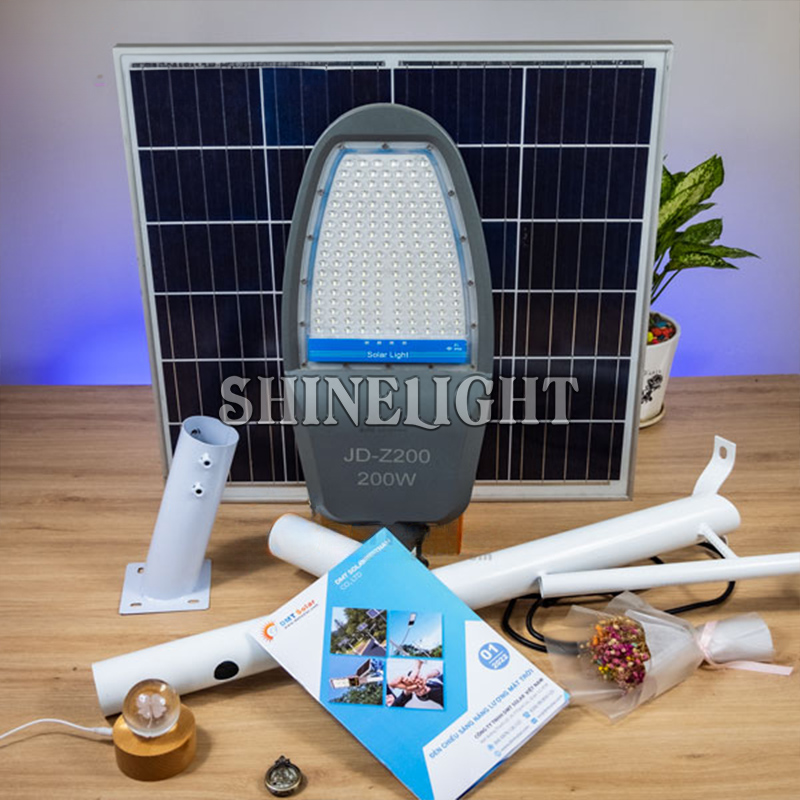 Đèn đường năng lượng mặt trời SL-ZD200 - Hình ảnh 5