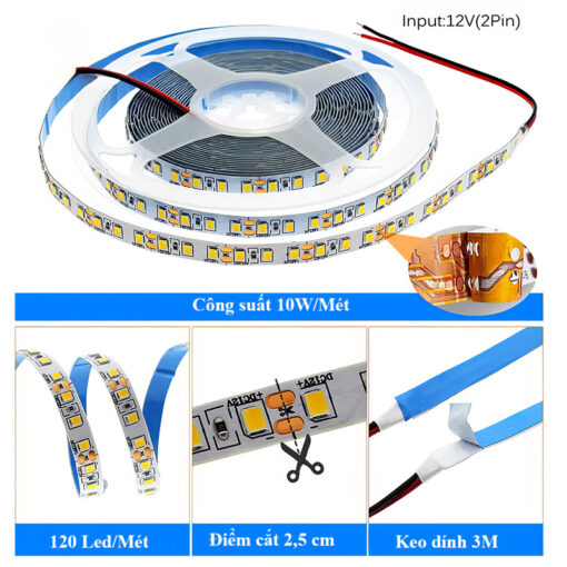 Đèn LED dây 12V SLSW2835-V2 - Hình ảnh 4