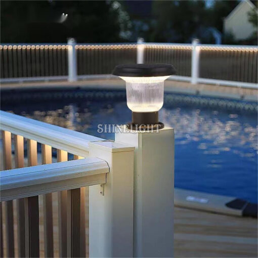 Đèn nấm sân vườn năng lượng mặt trời SLGL3001 - Hình ảnh 3