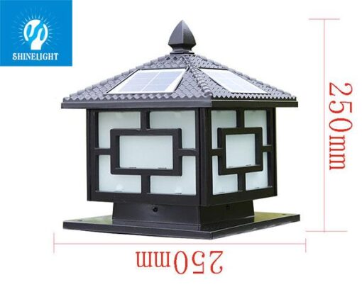 Đèn năng lượng mặt trời vuông 250x250
