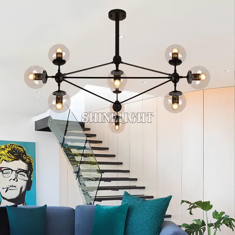 Đèn thả trang trí SL-DT220101 (10 bóng) - Hình ảnh 4