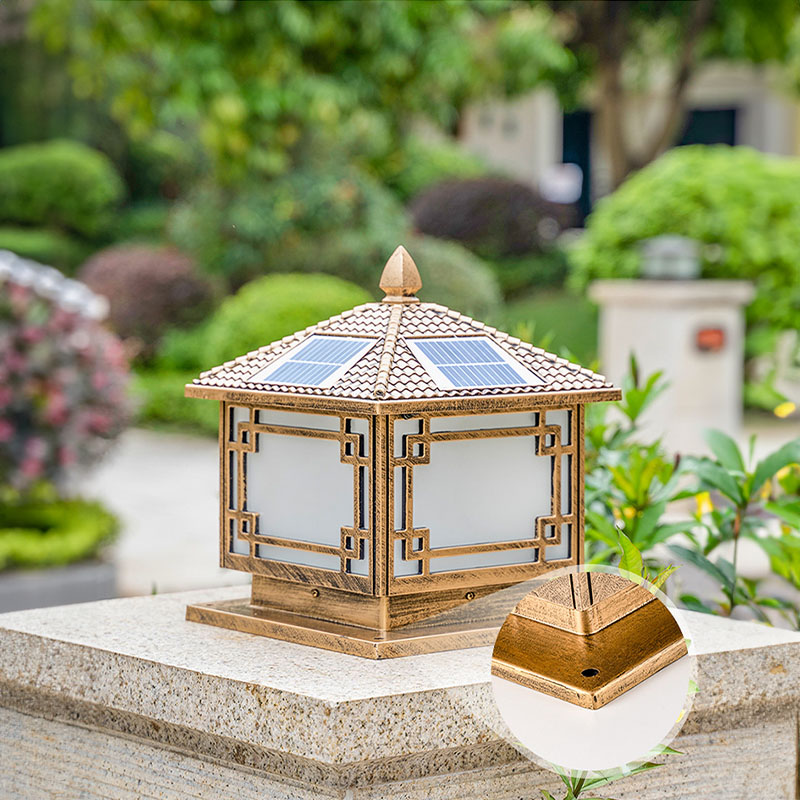 Đèn trụ cổng năng lượng mặt trời SLDTC06MT - Hình ảnh 5