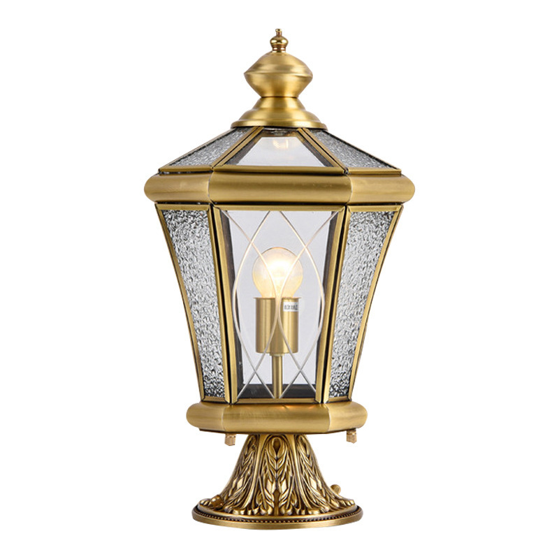 Đèn Trụ Cổng Đồng SL6153