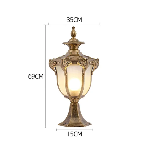 Đèn trụ cổng ROL158 - Hình ảnh 2