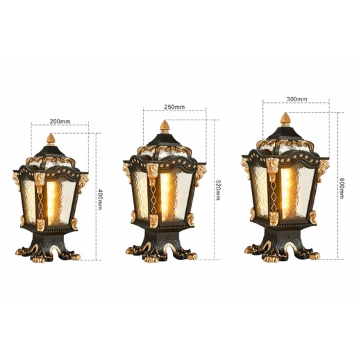 Đèn trụ cổng SL-ROYAL - Hình ảnh 2