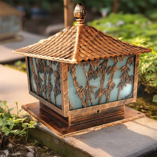 Đèn trụ cổng SLDTC03 - Hình ảnh 3