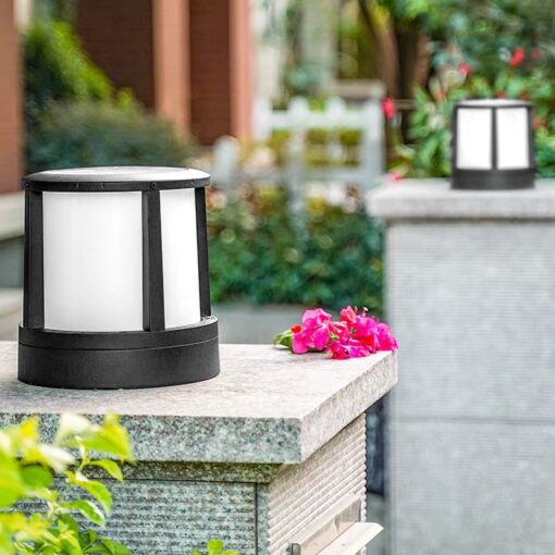 Đèn trụ cổng tròn SLHT250 - Hình ảnh 5