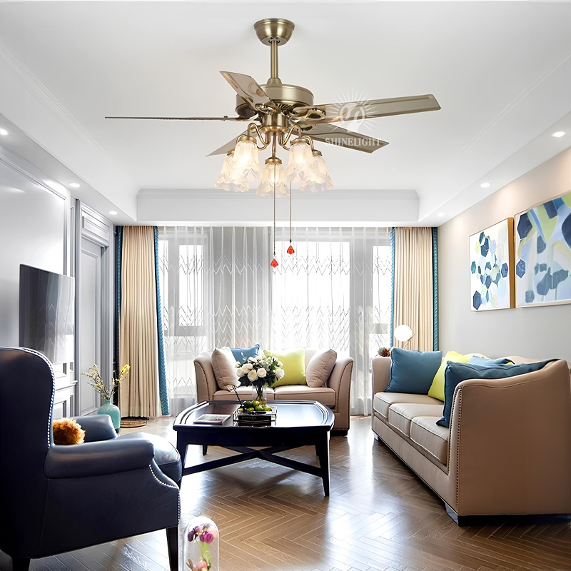 Quạt trần đèn SL102 - Hình ảnh 2