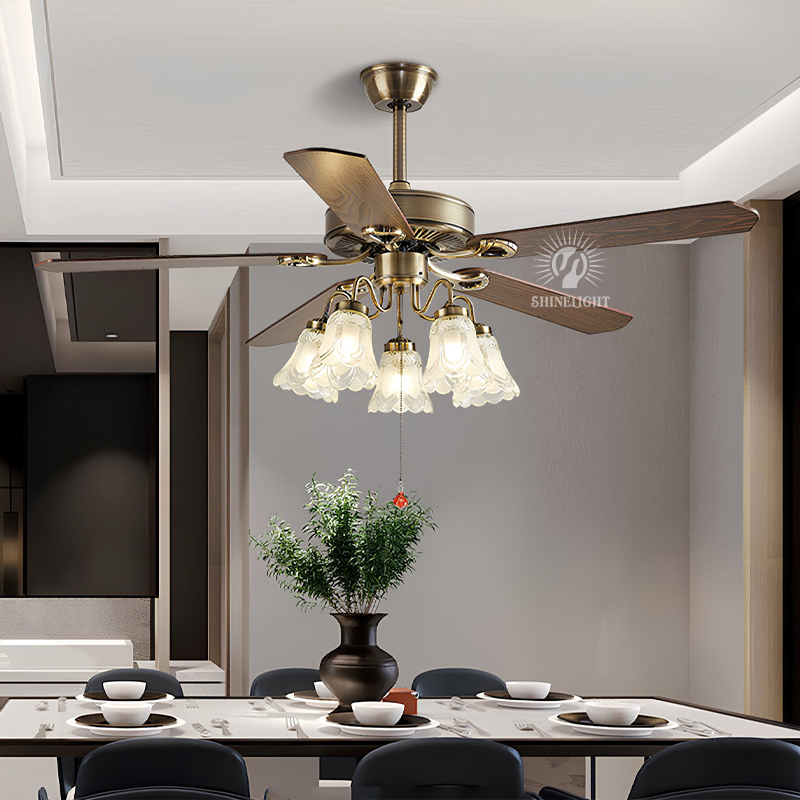 Quạt trần đèn SL102 - Hình ảnh 5