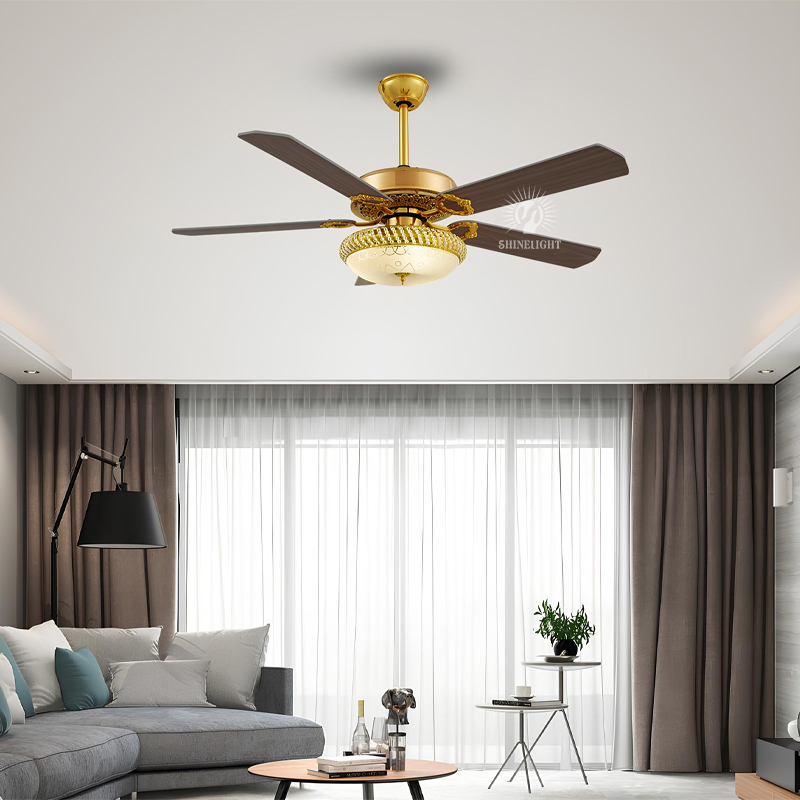 Quạt trần đèn SL107G - Hình ảnh 3