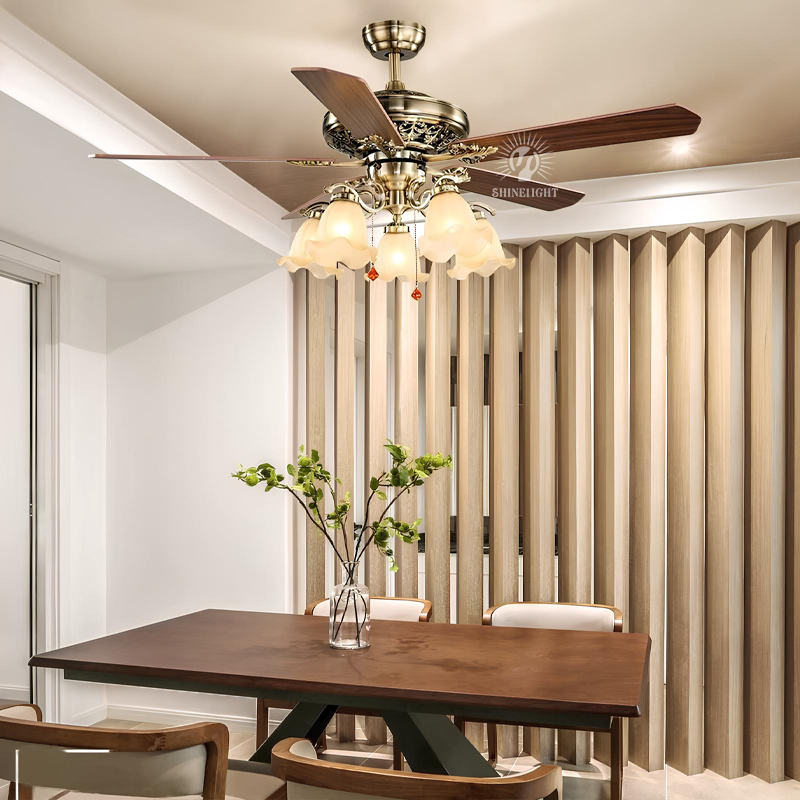 Quạt trần đèn SL137 - Hình ảnh 5