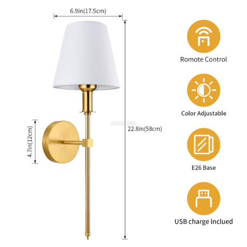 ĐÈN TƯỜNG DECOR ART-737A - Hình ảnh 3