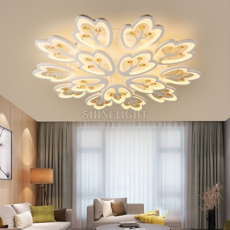 ĐÈN MÂM LED 15 CÁNH HỒ LY - Hình ảnh 3