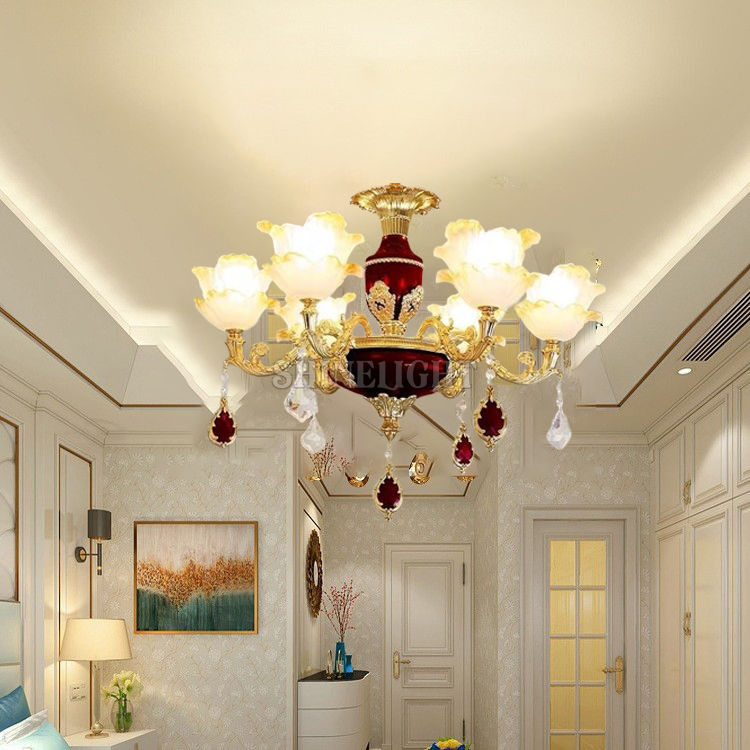 ĐÈN CHÙM ĐỎ NGỌC 145 - Hình ảnh 2