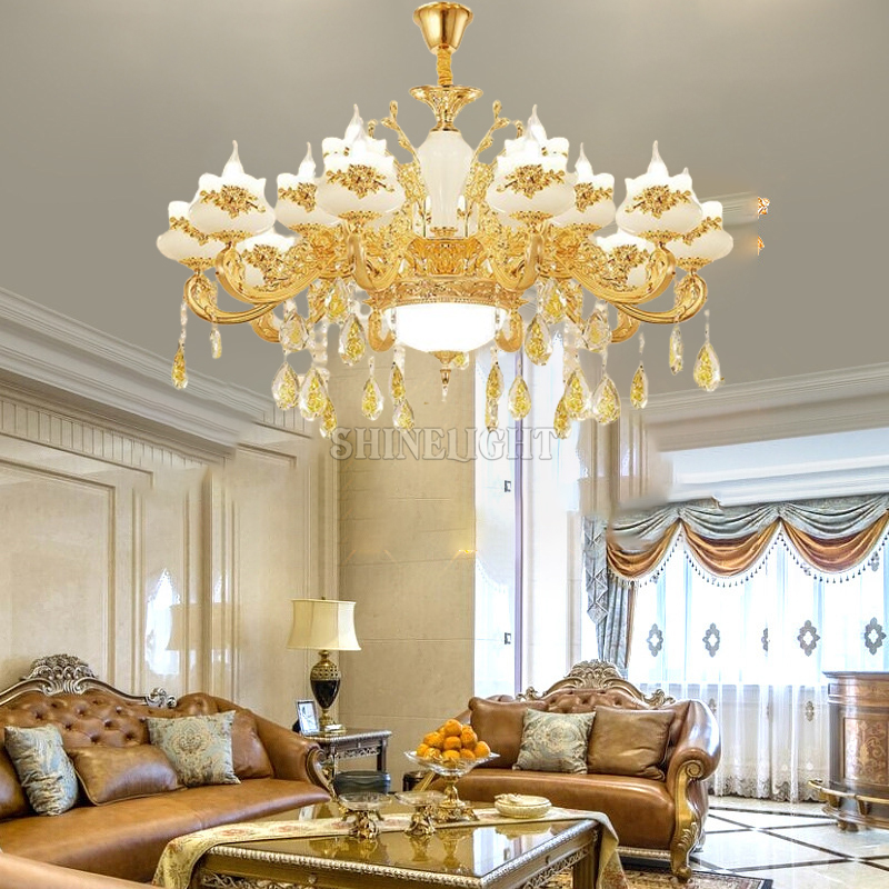 ĐÈN CHÙM MẠ VÀNG 912/15 - Hình ảnh 3