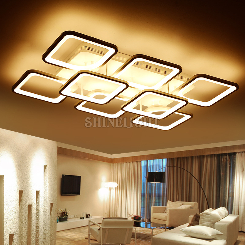 ĐÈN MÂM LED 8 CÁNH CHỮ NHẬT - Hình ảnh 3