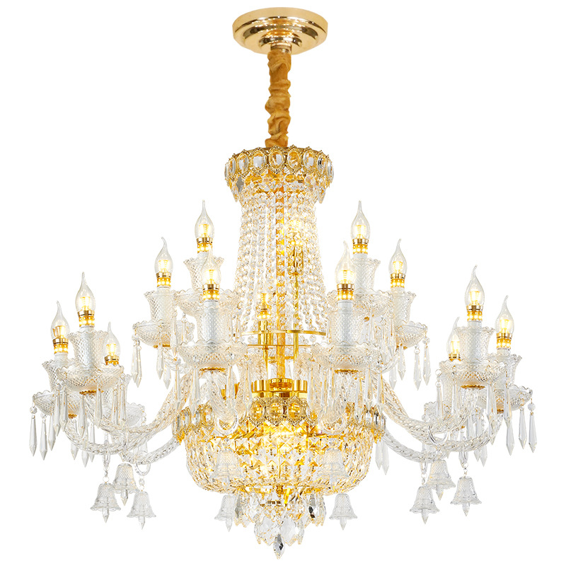 ĐÈN CHÙM PHA LÊ 5007/15T - Hình ảnh 2