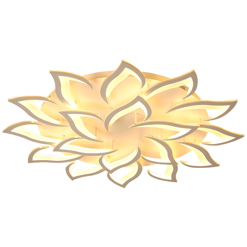 ĐÈN MÂM LED CÁNH SEN XOÁY - Hình ảnh 2