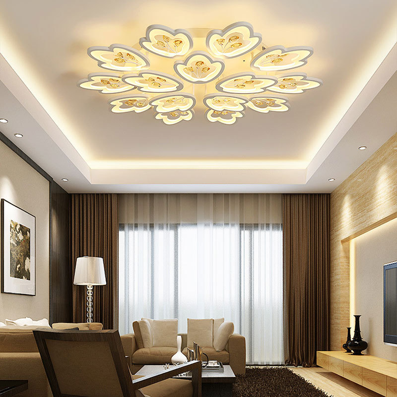 ĐÈN MÂM LED 15 CÁNH HỒ LY