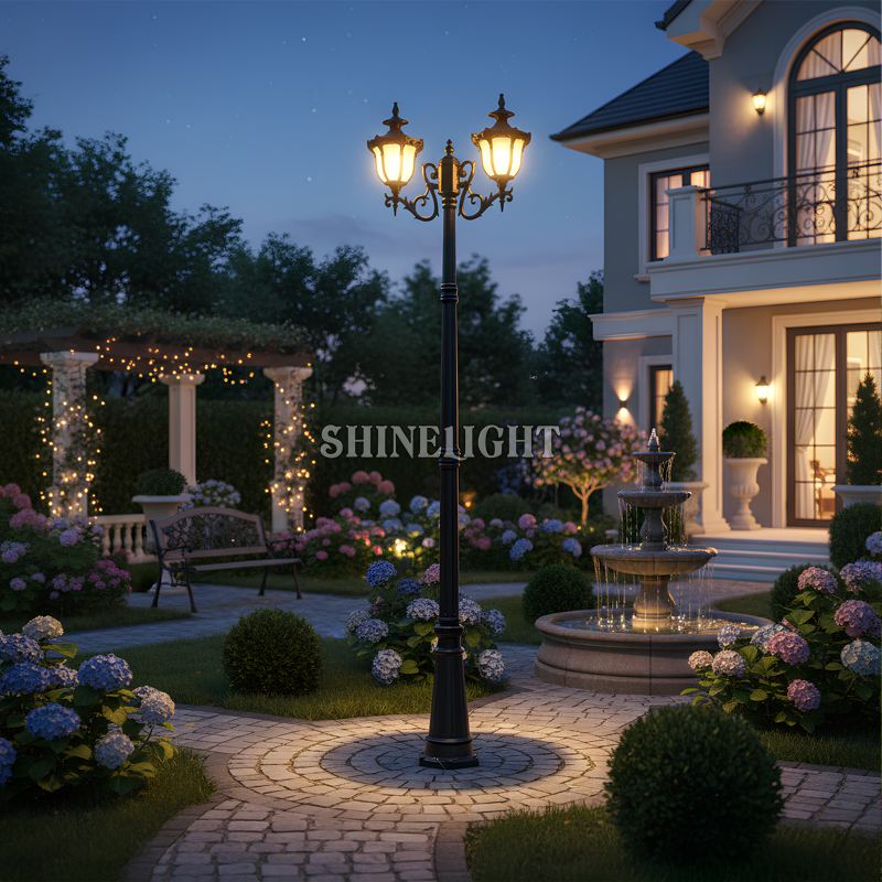 Cột đèn sân vườn SL-Temple P502 - Hình ảnh 7