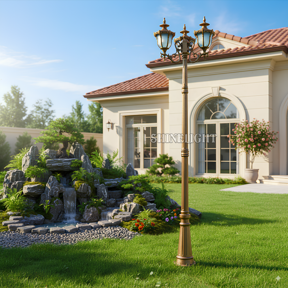 Cột đèn sân vườn SL-Temple P502 - Hình ảnh 3