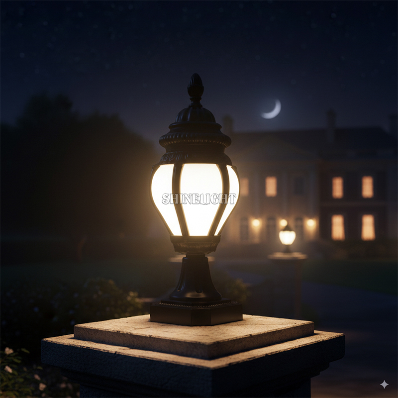 Đèn trụ cổng tân cổ điển SLTCT215 - Hình ảnh 2