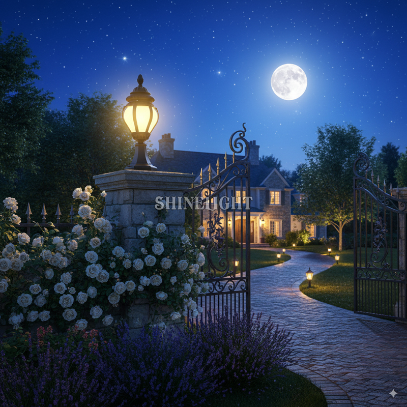 Đèn trụ cổng tân cổ điển SLTCT2950 - Hình ảnh 6