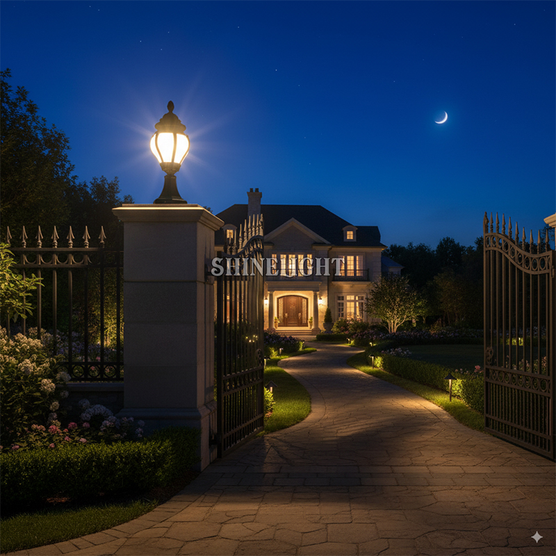 Đèn trụ cổng tân cổ điển SLTCT2950 - Hình ảnh 3