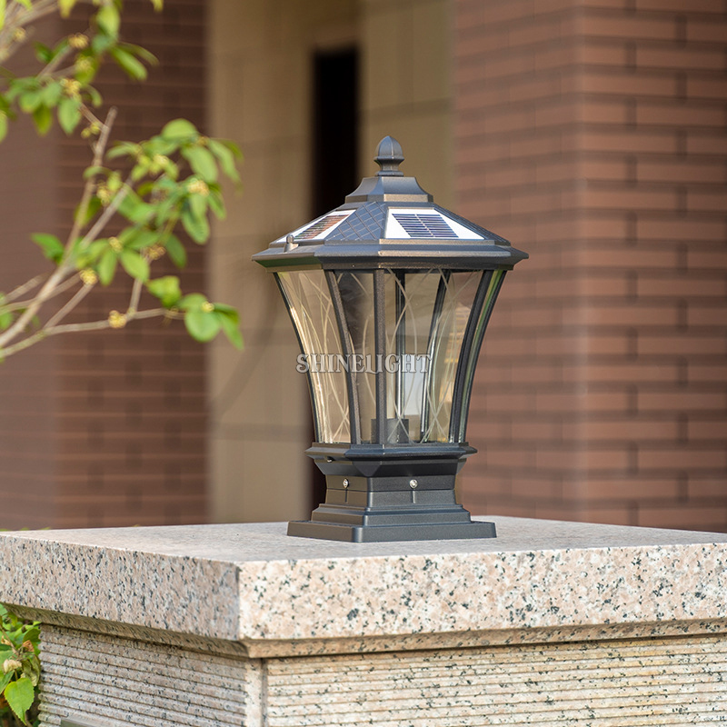 Đèn trụ cổng năng lượng mặt trời SL-DTC122MT - Hình ảnh 6